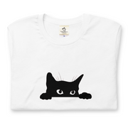 猫tシャツ ねこ 可愛い猫イラスト 黒猫｜アダルト&キッズサイズ