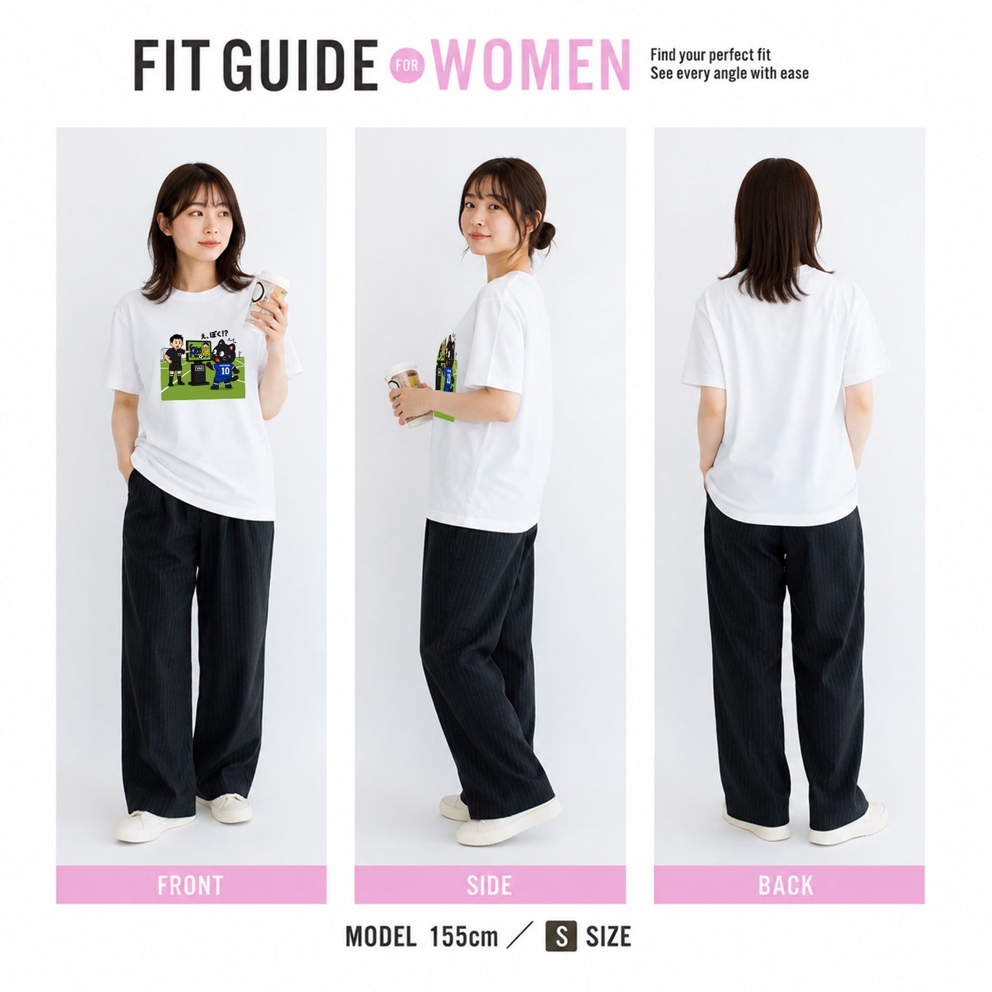くろまるTシャツ｜え、ぼく！？ VARに驚くワールドカップデザイン