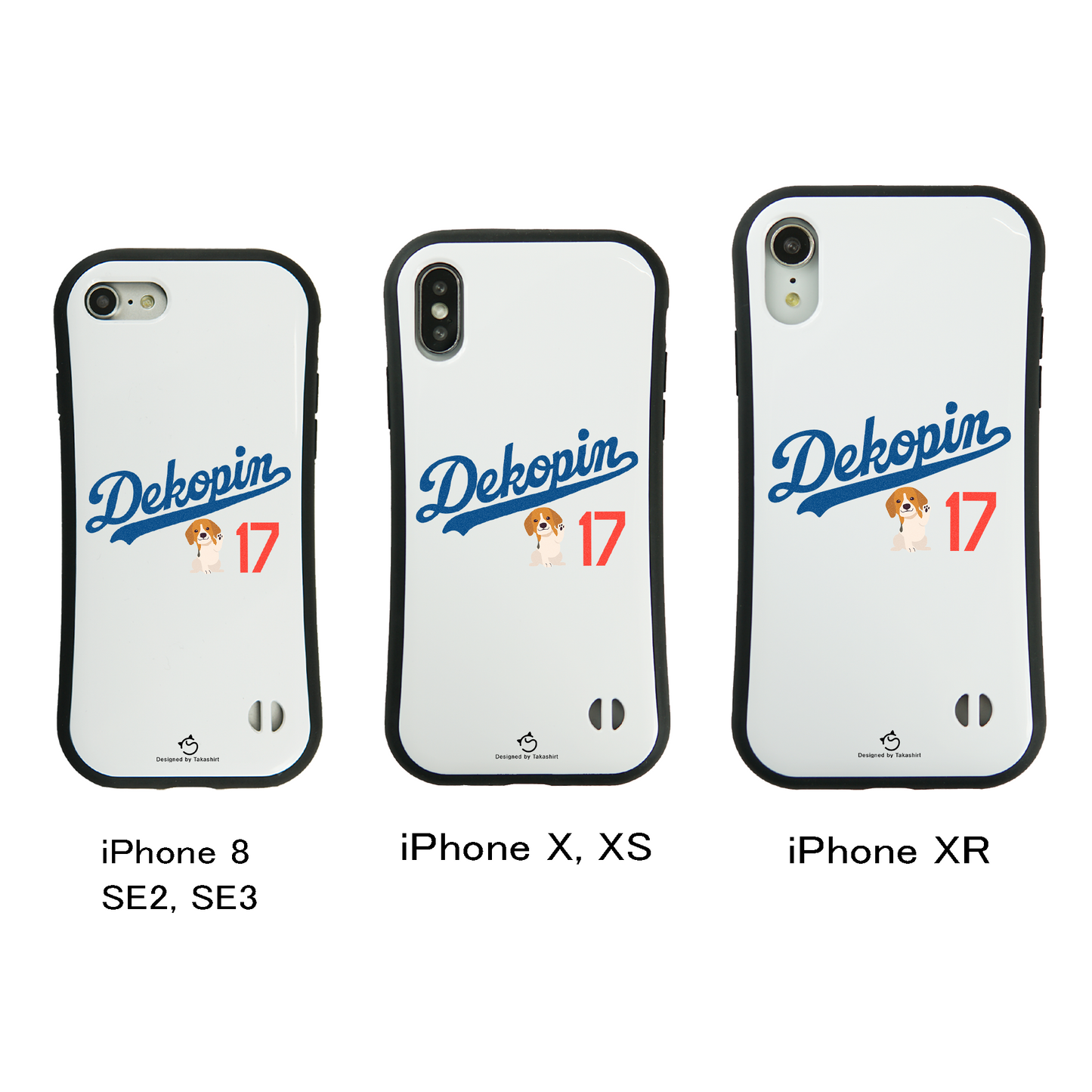 デコピン ケース いぬ 犬 コーイケルホンディエイラスト  Dekopin3スマホ ケース iPhone8, SE2, SE3 ~ ケース iPhone16シリーズ