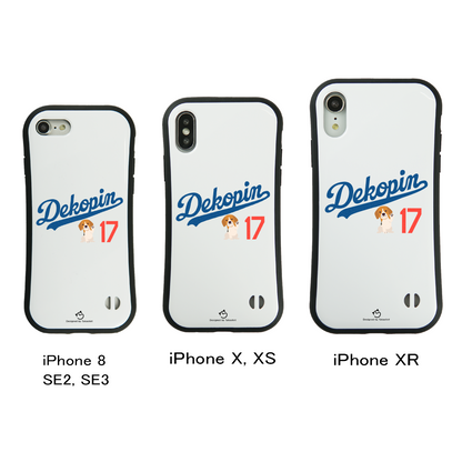 デコピン ケース いぬ 犬 コーイケルホンディエイラスト  Dekopin3スマホ ケース iPhone8, SE2, SE3 ~ ケース iPhone16シリーズ