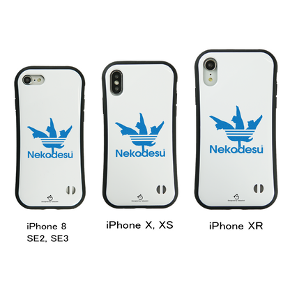 ケース ねこ 猫イラスト NEKODESU 4 スマホ ケース iPhone8, SE2, SE3 ~ ケース iPhone16シリーズ