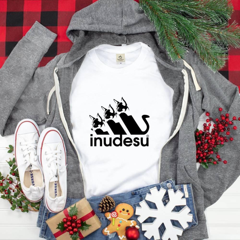 犬 tシャツ 犬イラスト チワワ  INUDESU ｜アダルト&キッズサイズ.