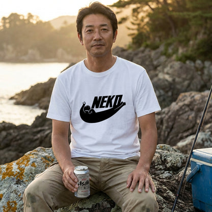 猫 Tシャツ NEKO かわいい 猫好き 黒猫 面白い Tシャツ メンズ レディース ユニセックス 人気