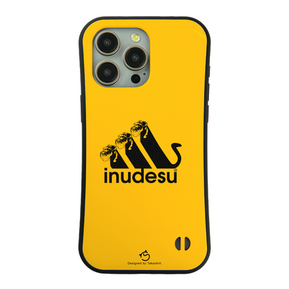 ケース いぬ 犬 イラスト  ミニチュア・シュナウザー INUDESU スマホ ケース iPhone8, SE2, SE3 ~ ケース iPhone16シリーズ