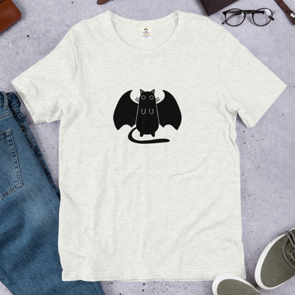 猫tシャツ ねこ 猫イラスト おもしろ tシャツ かわいい ハロウィン｜アダルト&キッズサイズ.