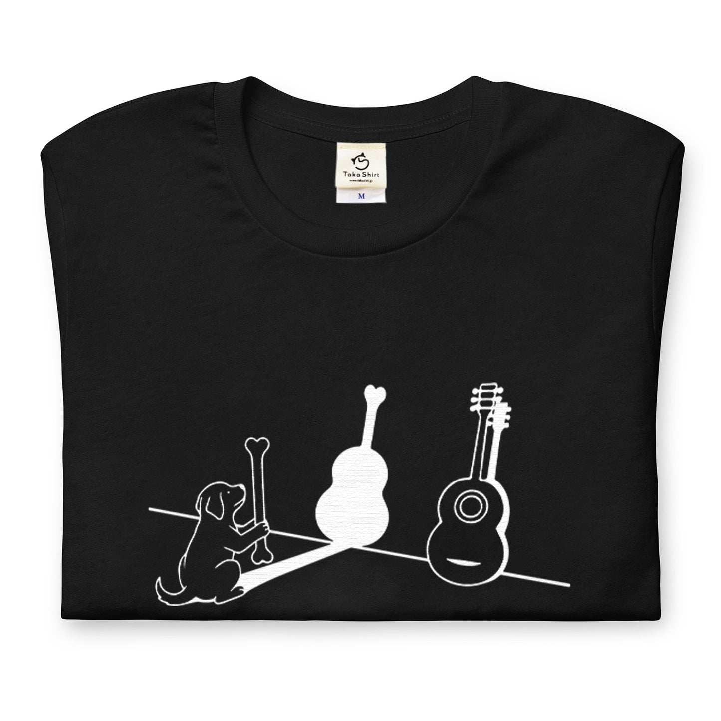 犬ギター 犬Tシャツ｜音楽好きに人気