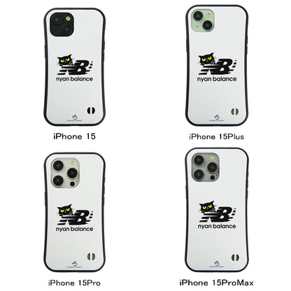 ケース ねこ 猫イラスト猫  Nyan Balanceー スマホ ケース iPhone8, SE2, SE3 ~ ケースiPhone17シリーズ