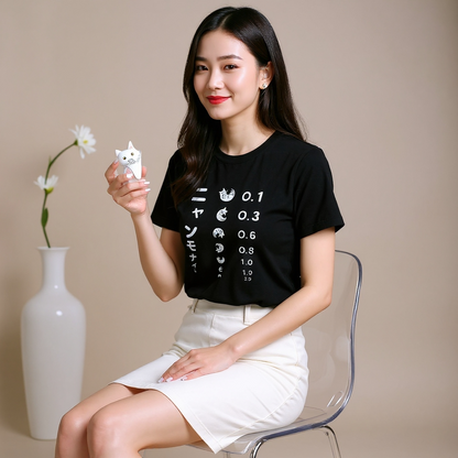 猫tシャツ ねこ 猫イラスト ニャンモナイト｜アダルト&キッズサイズ