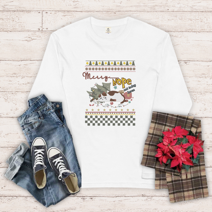 【クリスマス限定商品】猫 ロン t 猫 長袖 t シャツ ねこ 猫イラスト 猫クリスマス.