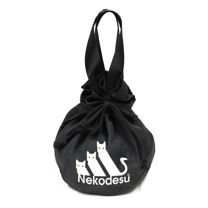 猫イラスト 猫ドローストリングバッグ   Nekodesu