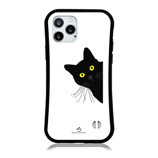 ケース ねこ 猫イラスト スマホ ケース iPhone14 ケース iPhone15