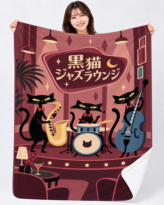 Japanese Cat Characters Blanket Print-1__01_HOLDING.png