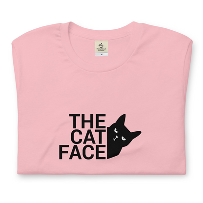 猫tシャツ ねこ 猫イラスト THE CAT FACE3