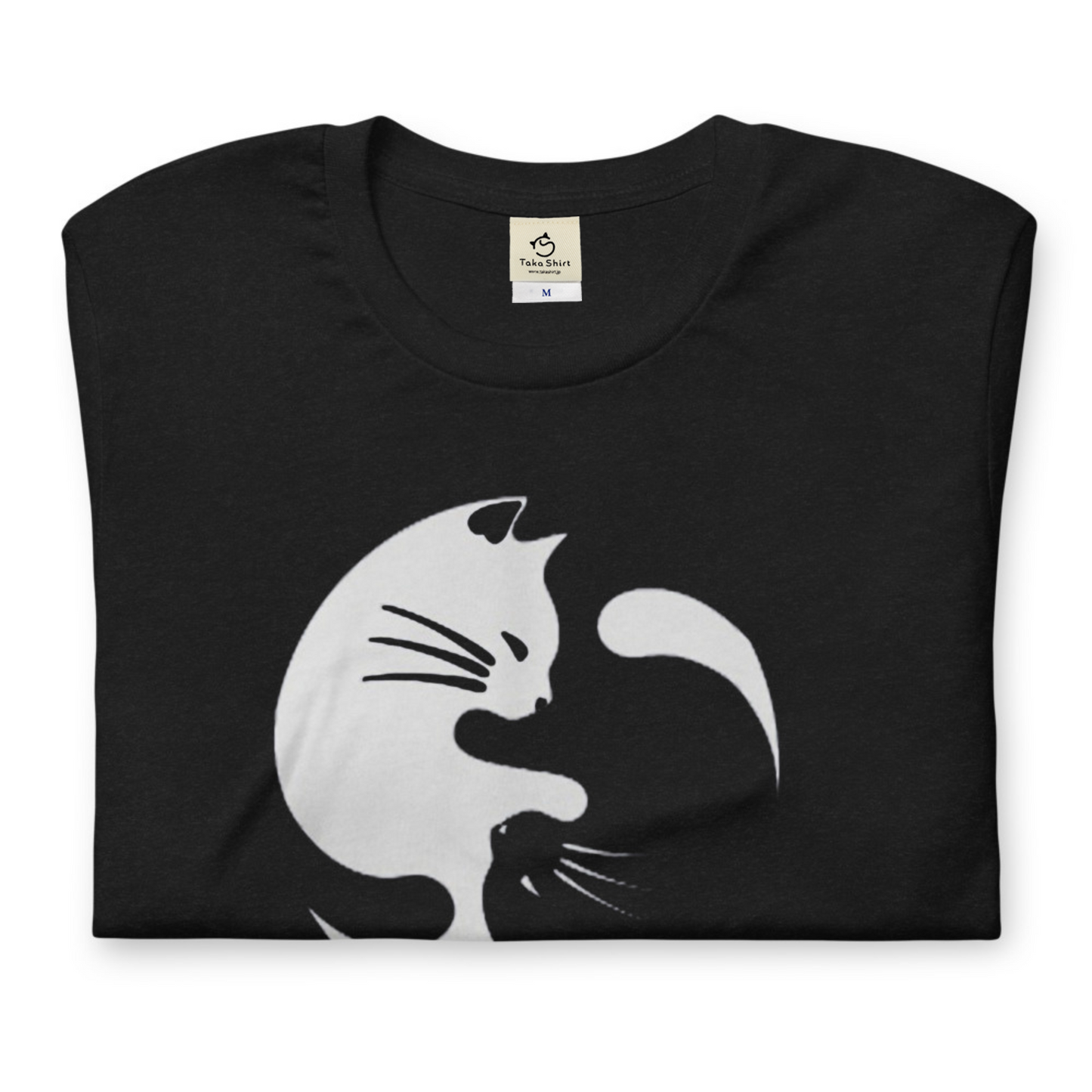 猫tシャツ ねこ 猫イラスト 陰陽サークル