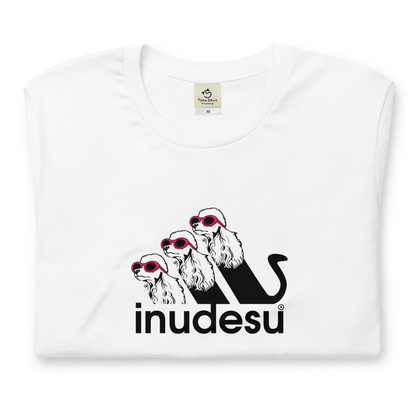 犬 tシャツ 犬イラスト  プードル INUDESU ｜アダルト&キッズサイズ.
