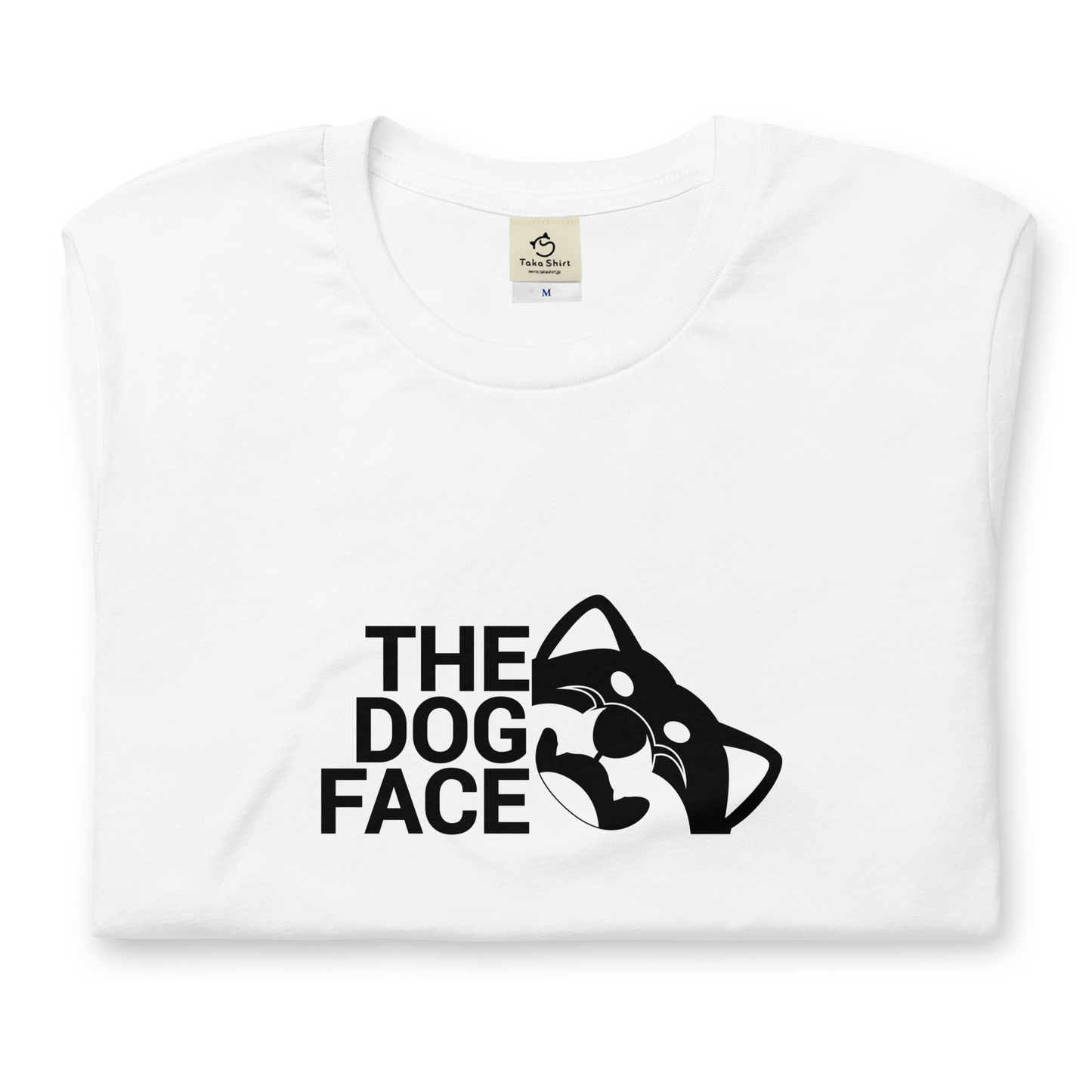 犬 tシャツ 犬イラスト 柴犬 THE DOG FACE