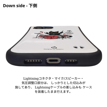 ケース ねこ 猫イラストロック猫 ドラム スマホ ケース iPhone8, SE2, SE3 ~ ケースiPhone17シリーズ
