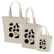 猫トート バッグ  猫 エコ バッグ Black Cat 黒猫