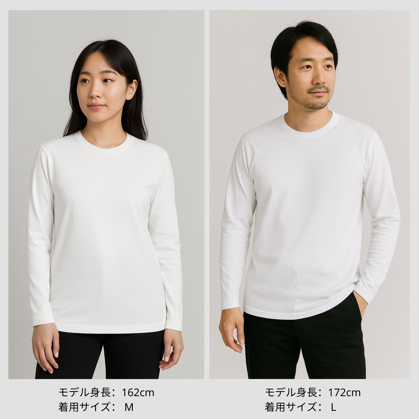【毎月・猫の日限定】ニャーニャーニャー・長袖Tシャツ