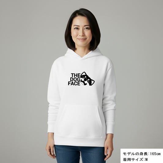 犬 パーカー 犬イラスト いぬ かわいい 柴犬 THE DOG FACE