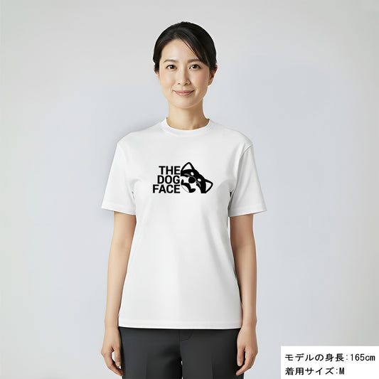 犬 tシャツ 犬イラスト 柴犬 THE DOG FACE ｜アダルト&キッズサイズ