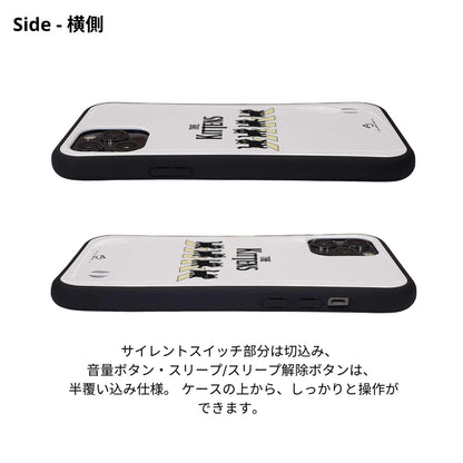 ケース ねこ 猫イラストロックTHE KITTENS スマホ ケース iPhone8, SE2, SE3 ~ ケースiPhone17シリーズ