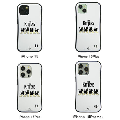 ケース ねこ 猫イラストロックTHE KITTENS スマホ ケース iPhone8, SE2, SE3 ~ ケースiPhone17シリーズ