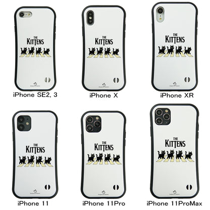 ケース ねこ 猫イラストロックTHE KITTENS スマホ ケース iPhone8, SE2, SE3 ~ ケースiPhone17シリーズ