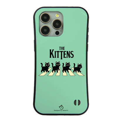 ケース ねこ 猫イラストロックTHE KITTENS スマホ ケース iPhone8, SE2, SE3 ~ ケースiPhone17シリーズ