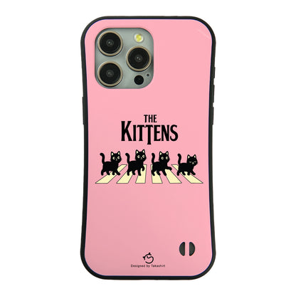 ケース ねこ 猫イラストロックTHE KITTENS スマホ ケース iPhone8, SE2, SE3 ~ ケースiPhone17シリーズ
