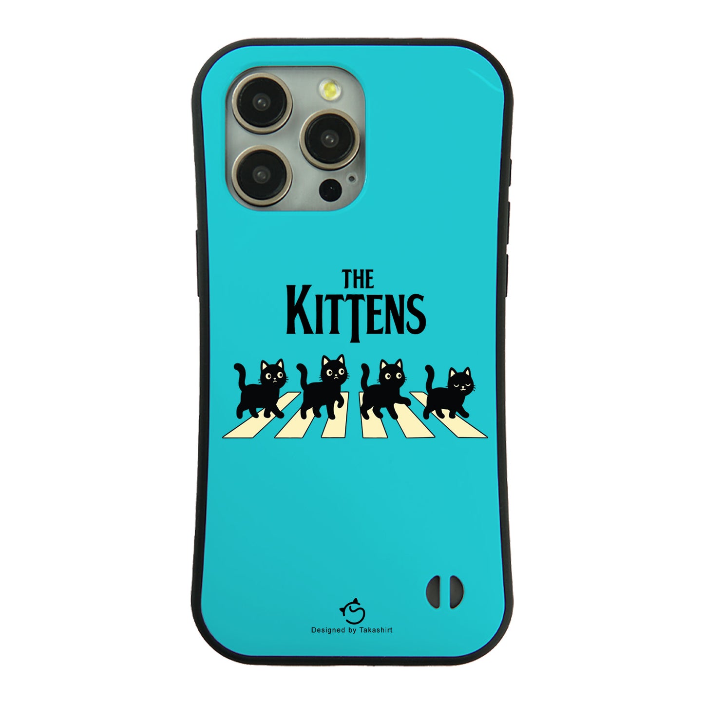 ケース ねこ 猫イラストロックTHE KITTENS スマホ ケース iPhone8, SE2, SE3 ~ ケースiPhone17シリーズ