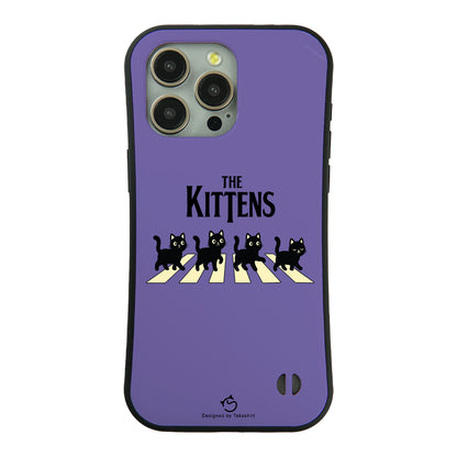 ケース ねこ 猫イラストロックTHE KITTENS スマホ ケース iPhone8, SE2, SE3 ~ ケースiPhone17シリーズ