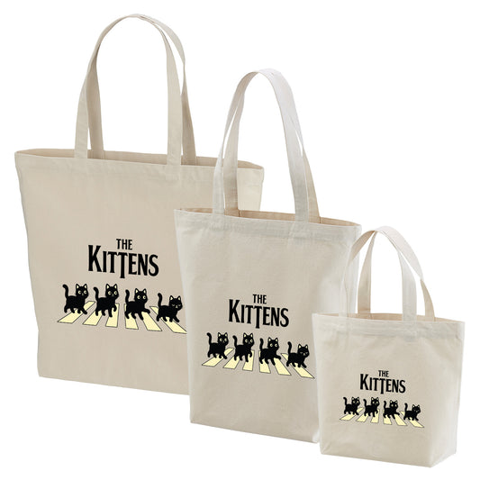 猫トート バッグ  猫 ロックTHE KITTENS