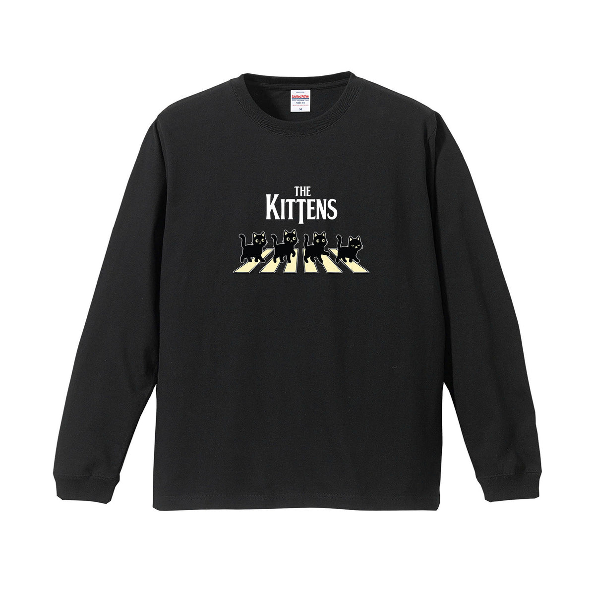 猫 長袖Tシャツ｜THE KITTENS 猫イラスト｜ねこ ロンT メンズ レディース S-2XL