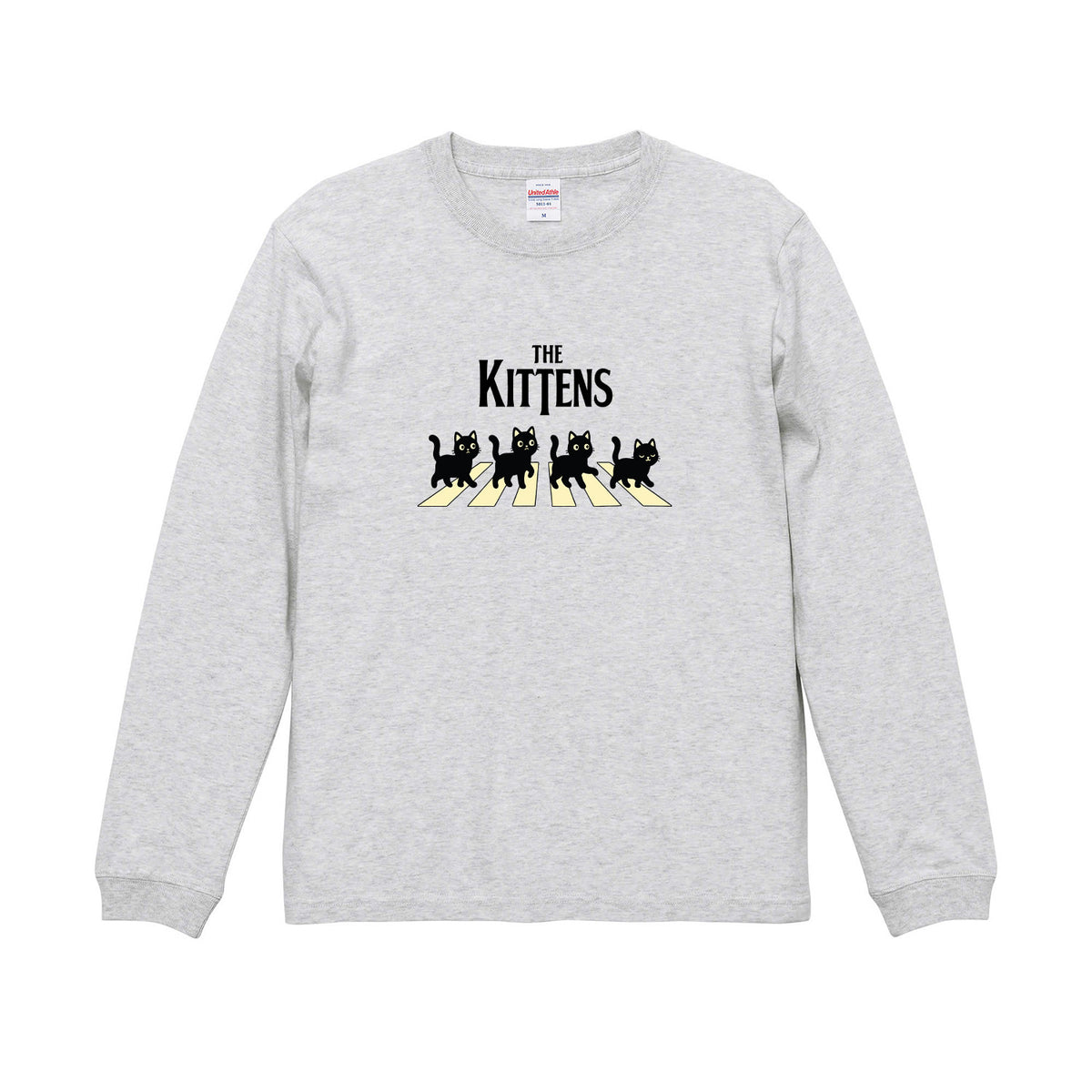 猫 長袖Tシャツ｜THE KITTENS 猫イラスト｜ねこ ロンT メンズ レディース S-2XL