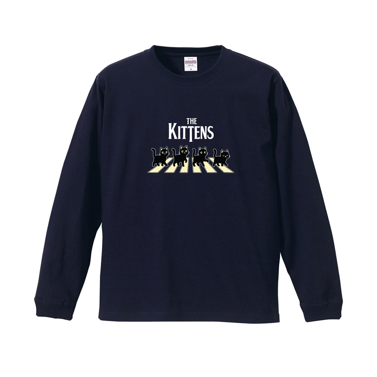 猫 長袖Tシャツ｜THE KITTENS 猫イラスト｜ねこ ロンT メンズ レディース S-2XL