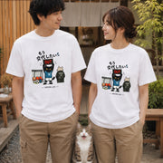 Soccer「もう交代したい」猫Tシャツ｜フロントプリント