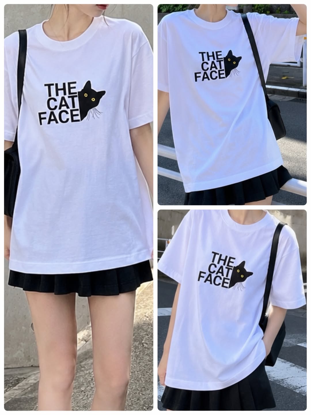 THE CAT FACE2 猫Tシャツ｜人気猫デザイン