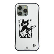 ケース ねこ 猫ギターロック スマホ ケース iPhone8, SE2, SE3 ~ ケースiPhone17シリーズ