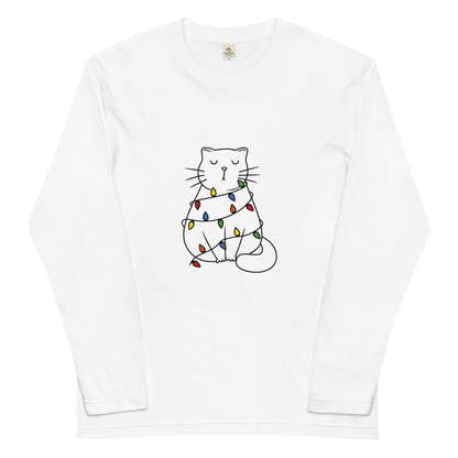 【クリスマス限定商品】猫 ロン t 猫 長袖 t シャツ ねこ 猫イラスト 猫クリスマス.
