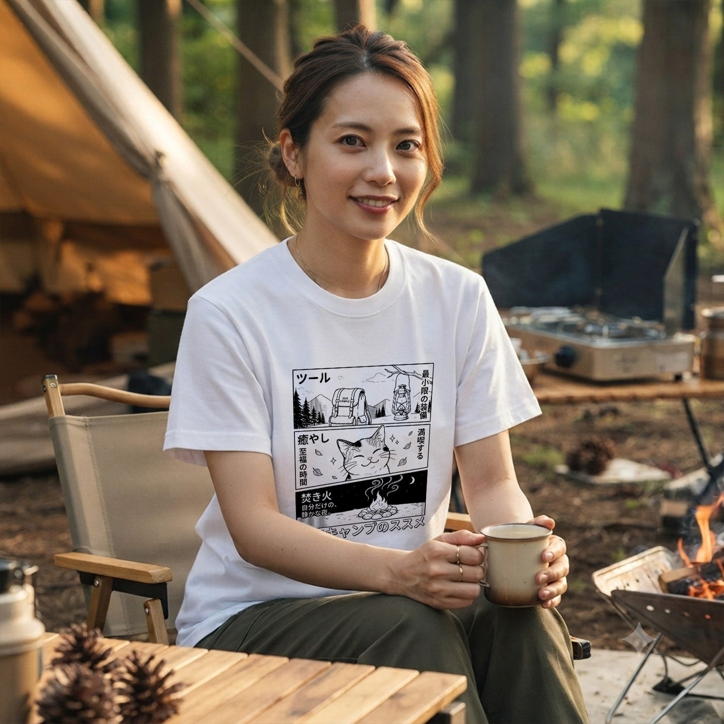 CAT CAMPING COMIC｜ 猫好き・おもしろ・シュール・ジョークに人気