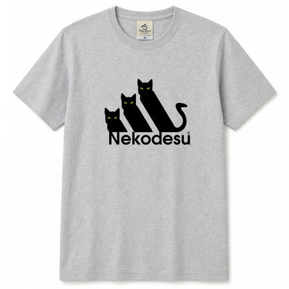 Nekodesu 猫Tシャツ｜かわいいワンポイント