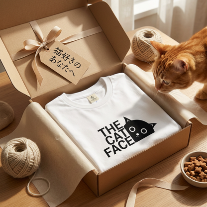 THE CAT FACE 猫Tシャツ｜かわいい猫デザイン