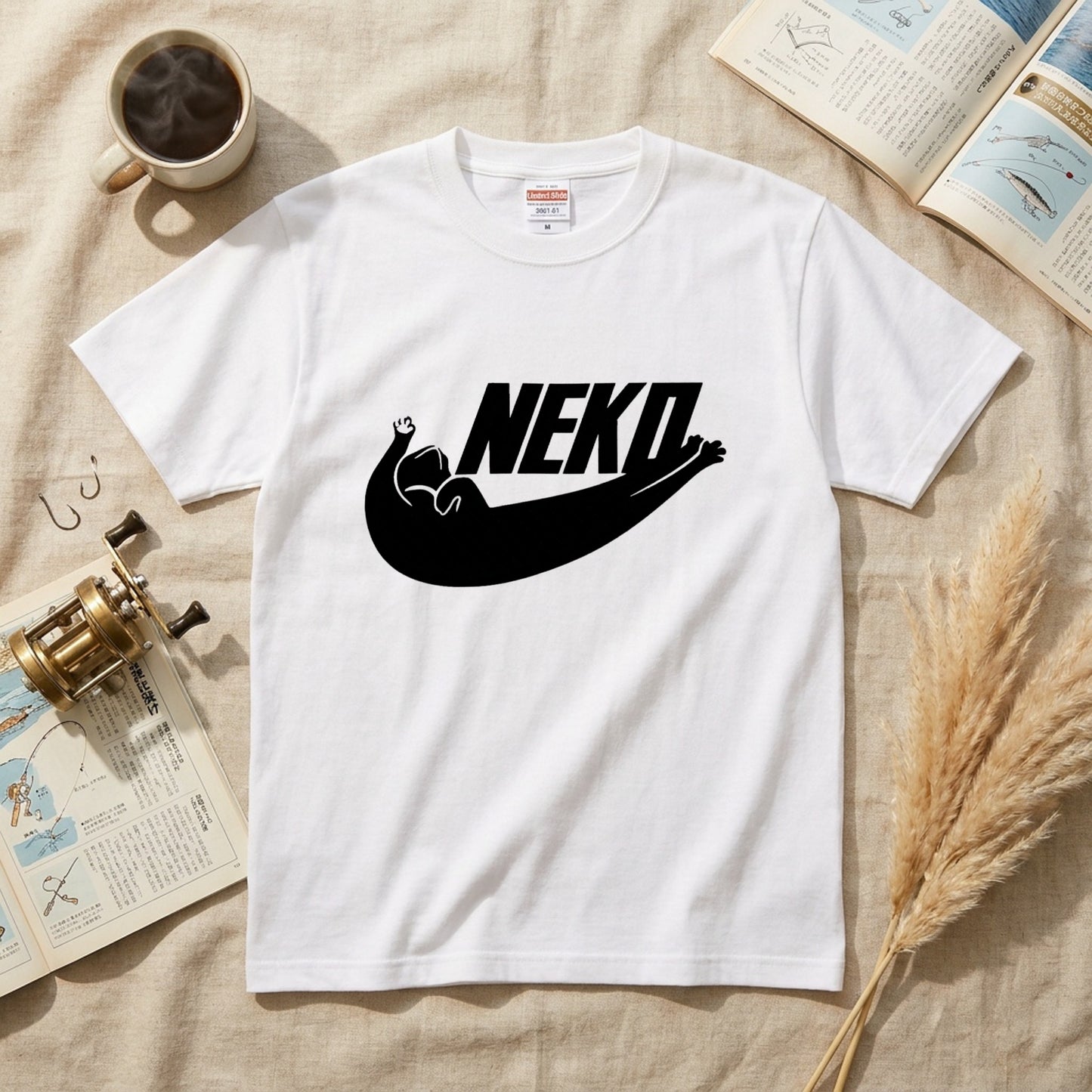猫 Tシャツ NEKO かわいい 猫好き 黒猫 面白い Tシャツ メンズ レディース ユニセックス 人気