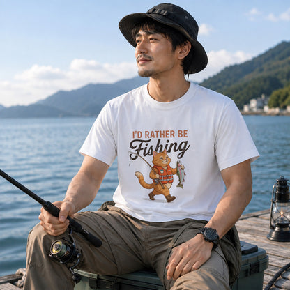 Id-Rather-Be-Fishing｜ 猫好き・おもしろ・シュール・ジョークに人気