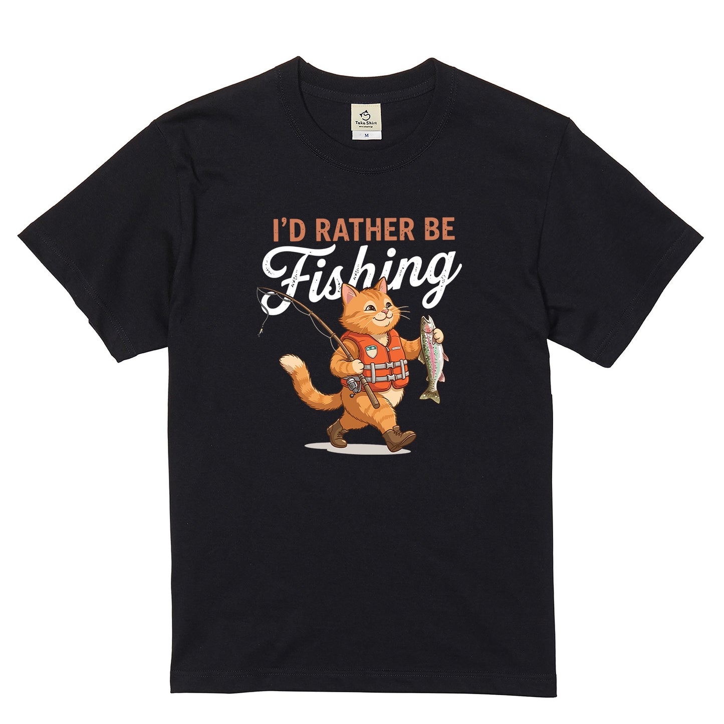 Id-Rather-Be-Fishing｜ 猫好き・おもしろ・シュール・ジョークに人気