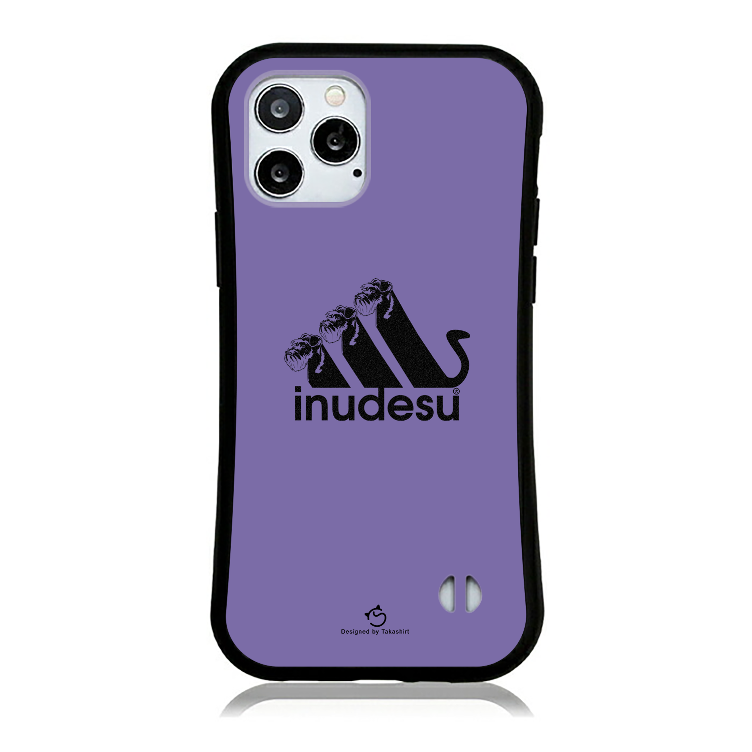 ケース いぬ 犬 イラスト  ミニチュア・シュナウザー INUDESU スマホ ケース iPhone8, SE2, SE3 ~ ケース iPhone16セリア.