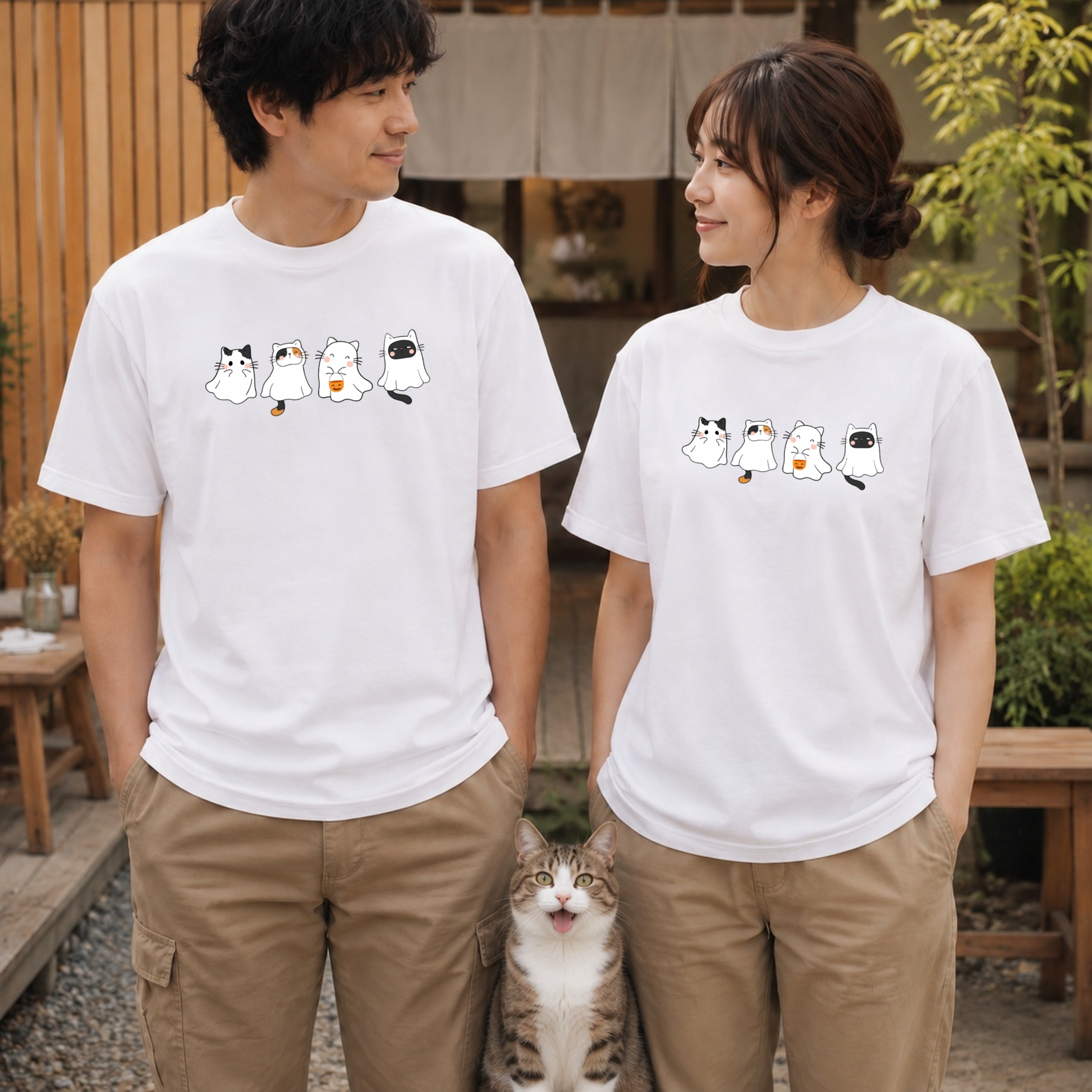 猫キャラクター Tシャツとスカートセット mockup-1_7a7ca888-5712-4ea9-