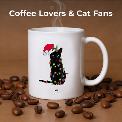 【クリスマス限定商品】マグカップ 猫イラスト 猫クリスマス