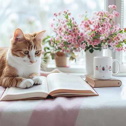 【クリスマス限定商品】マグカップ 猫イラスト 猫クリスマス